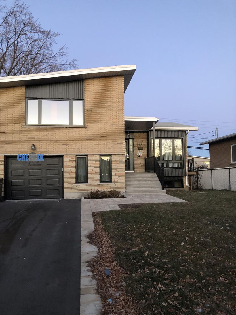 Garage door after replacement
